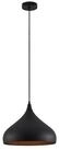 Lindby H&auml;ngeleuchte Ritana, Metall, Schwarz IP20, 1 x 60 W