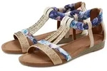 LASCANA Sommerschuh, Sandalette, offener Schuh, Sandale mit aufwendiger...