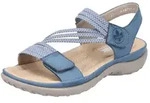 Rieker Riemchensandale Sommerschuh, Sandalette, Keilabsatz, mit Gummiz&uuml;gen...