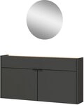 GERMANIA Garderoben-Set Ameca, (Set, 2-St), Mehrzweckschrank und Spiegel,...