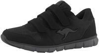 Sneaker KANGAROOS "K-BlueRun 701 B", Herren, Gr. 36, schwarz, Textil, Schuhe Sneaker,