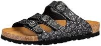 Pantolette LICO "Pantolette Bioline Lady Soft", Damen, Gr. 36, schwarz, Synthetik,