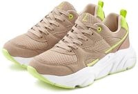 LASCANA Turnschuhe, Sneaker Schn&uuml;rhalbschuh, leichte Chunky-Sohle, herausnehmbare