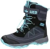 Winterstiefel LICO "Winterboot Sundsvall VS", Jungen, Gr. 35, blau, Synthetik,...