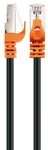 Schwaiger CKO7020 531 Netzkabel, RJ45 Stecker, (200 cm), mit Knickschutz