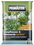 Primaster Spezialerde Primaster Gr&uuml;npflanzen- & Palmenerde torffrei 10 L,...