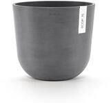 ECOPOTS Blumentopf Ecopots Pflanztopf Oslo &Oslash; 25 x 21,8 cm grau