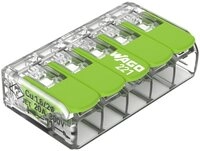 WAGO Verbindungsklemme WAGO 221-425 221 Verbindungsklemme flexibel: 0.14-4 mm&sup2;