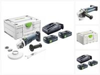 FESTOOL Winkelschleifer AGC 18-125 EB-Basic Akku Winkelschleifer 18 V 125 mm