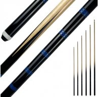 Winsport Billardqueue 1205.03 Queue Eco 120cm Billard Queue schwarz