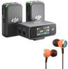 DJI Mikrofon DJI Mic 2-Kanal Mikrofon Funk-System mit Ohrhörer