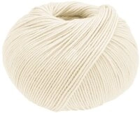LANA GROSSA Cool Wool Seta H&auml;kelwolle, 160 m