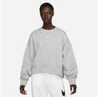 Nike Sportswear Sweatshirt W NSW PHNX FLC OOS CREW Over - Oversize Passform