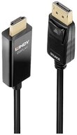 Lindy Videokabel-Adapter 2 m DisplayPort HDMI Typ A (Standard 40926 HDMI-Kabel