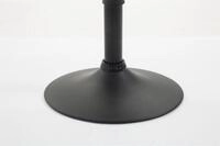CLP Barhocker 2er Set Barhocker Braga Stoff schwarz