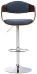 CLP Barhocker Kingston Stoff (Set, 2 St., 2er), drehbar, H&ouml;henverstellung