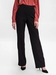 Vero Moda Anzughose VMMAYA MR STRAIGHT SOLID PANT Materialmix, mit Stretch, mide
