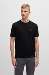 BOSS ORANGE T-Shirt Tales Regular Fit 100% Baumwolle BOSS Logo Patch Rundhals