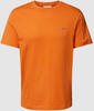 Gant T-Shirt REG SHIELD SS T-SHIRT mit Logostickerei auf der Brust orange S