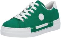 Rieker Sneaker, Freizeitschuh, Halbschuh, Schn&uuml;rschuh mit Plateausohle