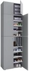 VCM Schuhschrank Schuhkommode Lona H. 240 x B. 70 x T. 39 cm