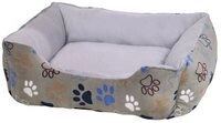 Nobby Tierbett Komfortbett eckig Classic Lissi hellgrau