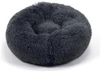 Beeztees Tierbett Hundebett Yali Pl&uuml;sch grau