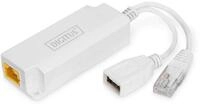 Digitus Digitus USB-A 5V PoE Splitter Steckernetzteil