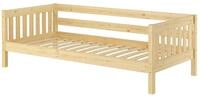 ERST-HOLZ Kinderbett Gem&uuml;tliches Kinderbett mit Dreiseitiger Sicherung 90 x...