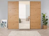 rauch Schwebet&uuml;renschrank Kleiderschrank Schrank Garderobe KOLUNA mit Spiegel (3