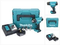 Makita Akku-Hei&szlig;luftgebl&auml;se DHG 181 RF1J Akku Hei&szlig;luftgebl&auml;se 18 V 150