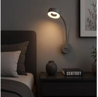 GLOBO LIGHTING LED Wandleuchte, LED-Leuchtmittel fest verbaut, Warmwei&szlig;, LED...