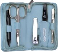 ERBE Manik&uuml;re-Etui Siena, 5 tlg., Lederetui mit Zippverschluss