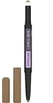 MAYBELLINE NEW YORK Augenbrauen-Stift EXPRESS BROW SATIN DUO, mit Duo-Applikator