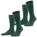 FALKE Socken Happy 2-Pack Socken (2-Paar) Set aus 2 Paar Baumwollstr&uuml;mpfen