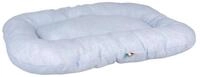 DUVO+ Tierkissen Hundekissen oval gesteppt mellow-blau