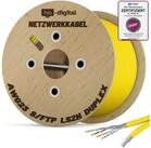 HB-DIGITAL CAT 7 Kabel Duplex Installationskabel Ethernet S/FTP LSZH AWG23