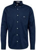 Gant Langarmhemd Regular Fit Popeline Hemd leicht strapazierfähig pflegeleicht mit