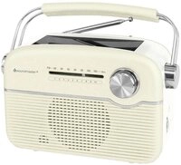 Soundmaster &reg; Retro-Radio mit Akku/Solarfeld 10755 Radio (Solarpanel)