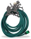 relaxdays Schlauchhalterung Gartenschlauchhalter Gusseisen Eule