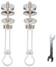 Villeroy & Boch WC-Sitz Universalkippstrippanker-Ersatzscharnier mit Quick...