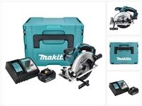 Makita Akku-Handkreiss&auml;ge DSS 611 RM1J Akku Handkreiss&auml;ge 18 V 165 mm + 1x...