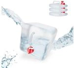 relaxdays Kanister Faltkanister 4er Set (4 St), 5 Liter