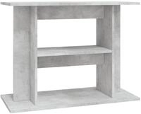 vidaXL Aquariumunterschrank 80 x 35 x 60 cm Aquariumst&auml;nder Betongrau 80x35x60...