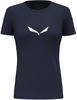 Salewa T-Shirt Salewa Damen Solidlogo Dri-Release® T-Shirt 027019