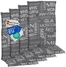 NYVI Hochlehnerauflage Hochlehner Auflagen 4er Set Barcelona -...