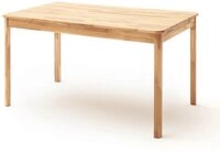 MCA furniture Esstisch Esszimmertisch Oskar, 120X80, Wildeiche massiv (no-Set)