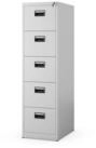 Jan Nowak Aktenschrank Metall Aktenschrank 5 Schubladen SARA V5 46 x 163 x 62 cm