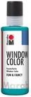 Marabu Sticker Marabu Window Color "fun & fancy", 80 ml, t&uuml;rkisblau