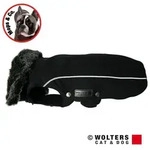 Wolters Hundemantel Winterjacke Amundsen f&uuml;r Mops & Co. schwarz schwarz 36 cm /